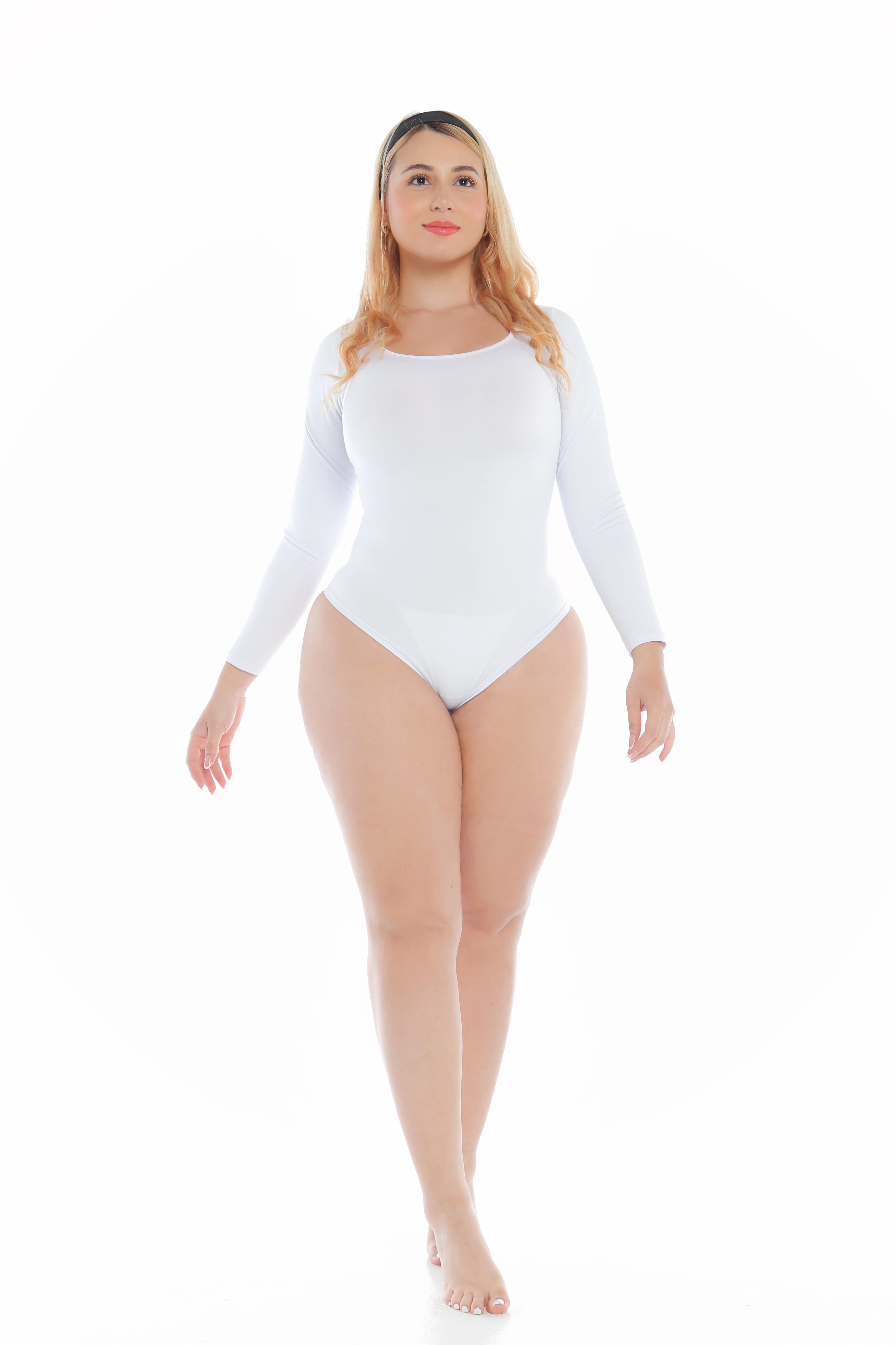 Body Manga Larga - Suplex Liso Premium