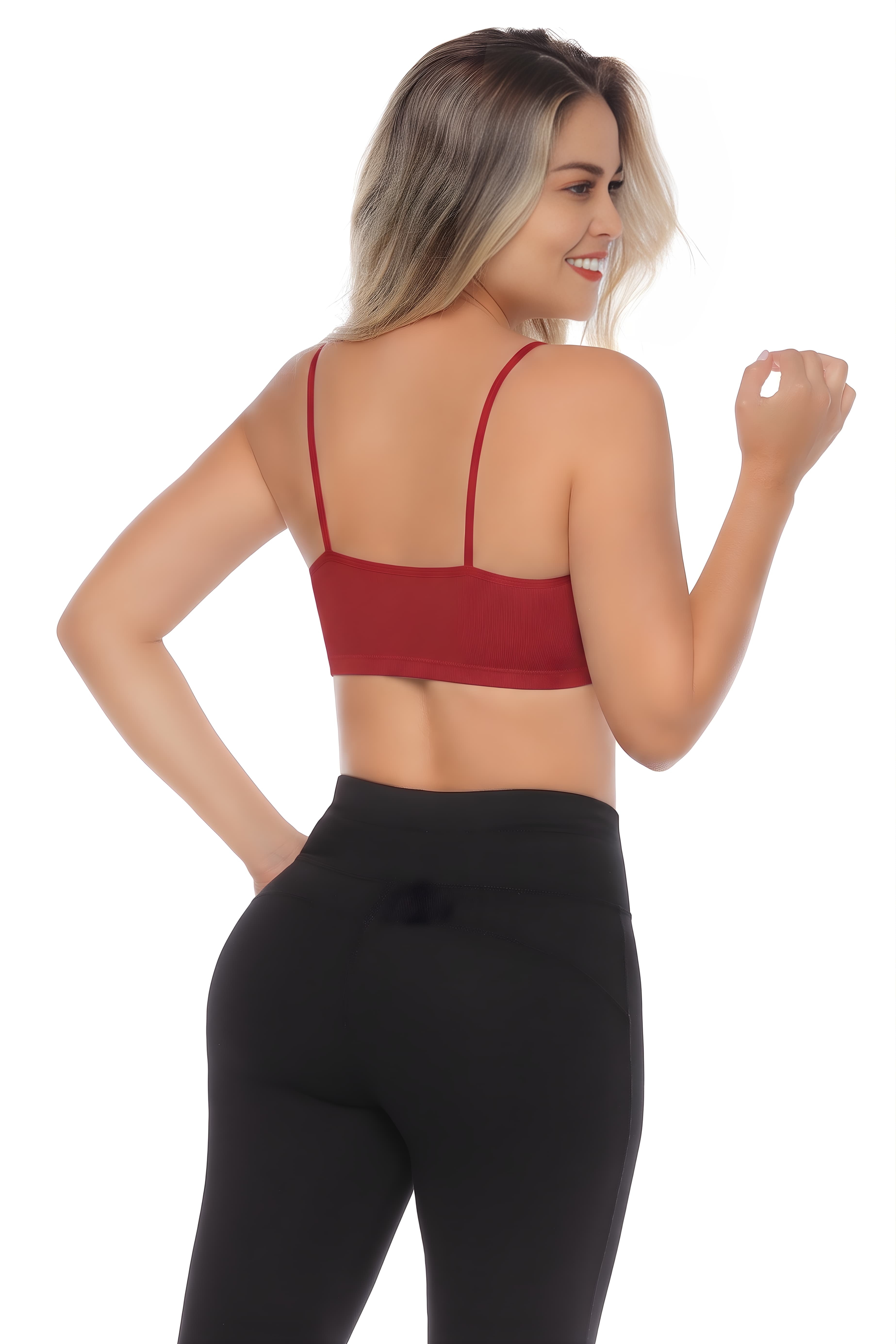 Top Tiras Fijas de Algodón para Mujer